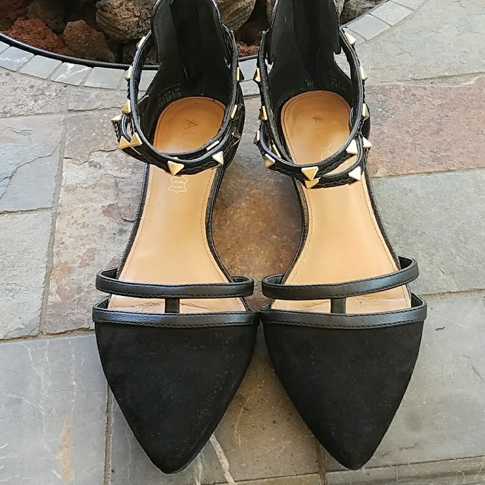 ALDO Black Flats